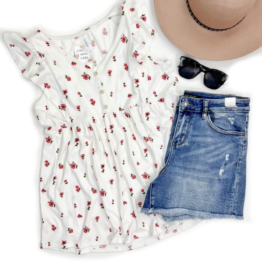Flutter blouse